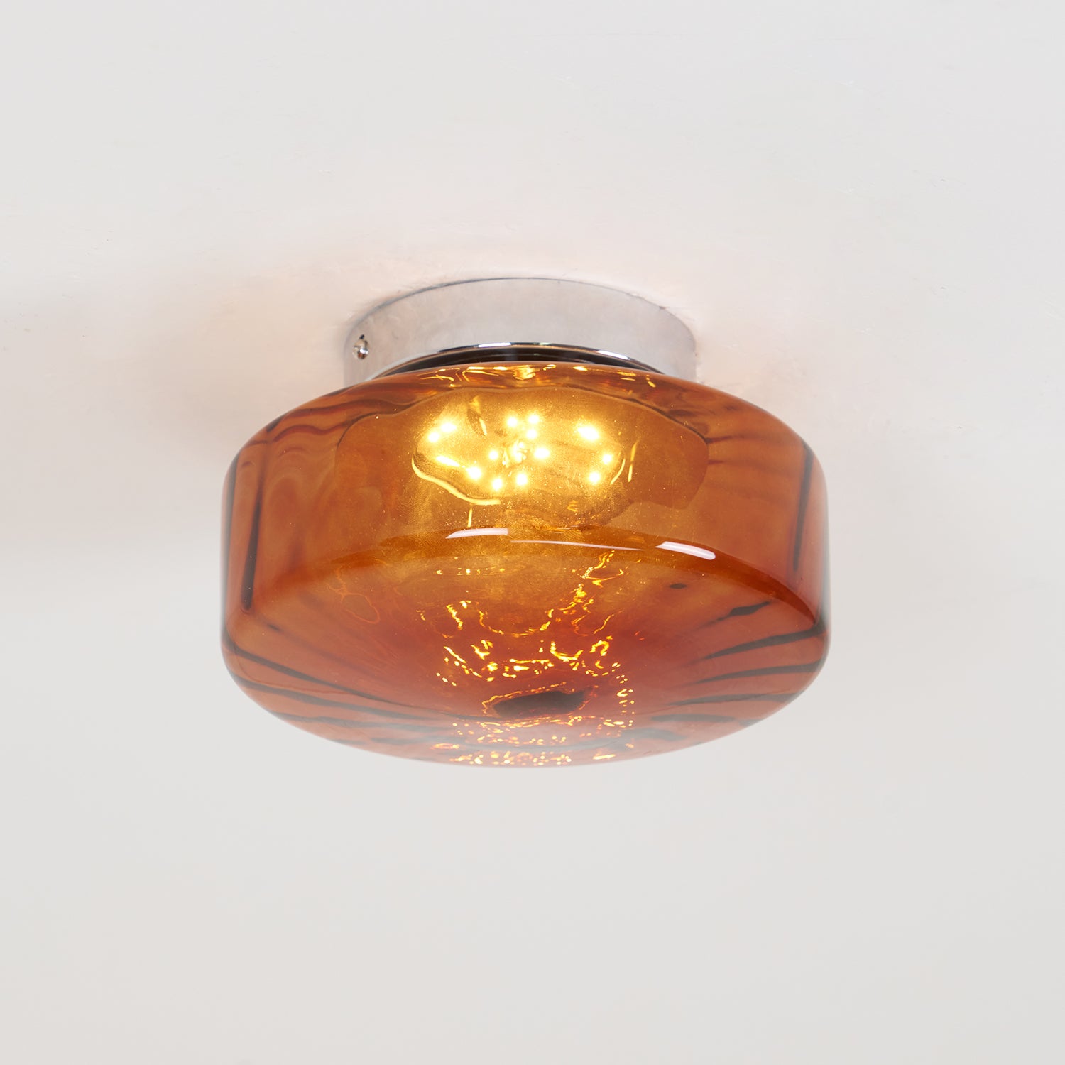 Amber Razia Ceiling Light