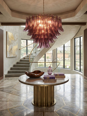 Amethyst Bloom Chandelier