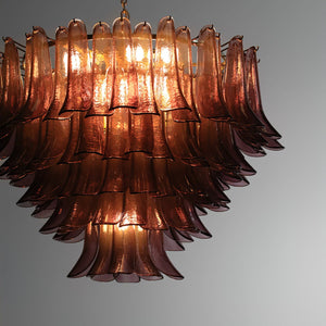 Amethyst Bloom Chandelier