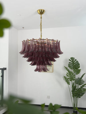 Amethyst Bloom Chandelier
