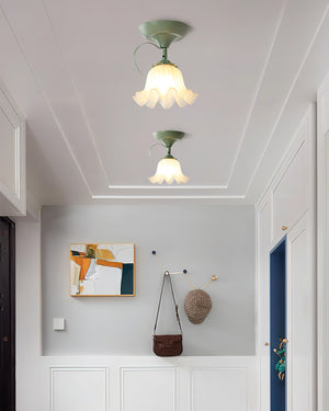 Amy Flowers Ceiling Light