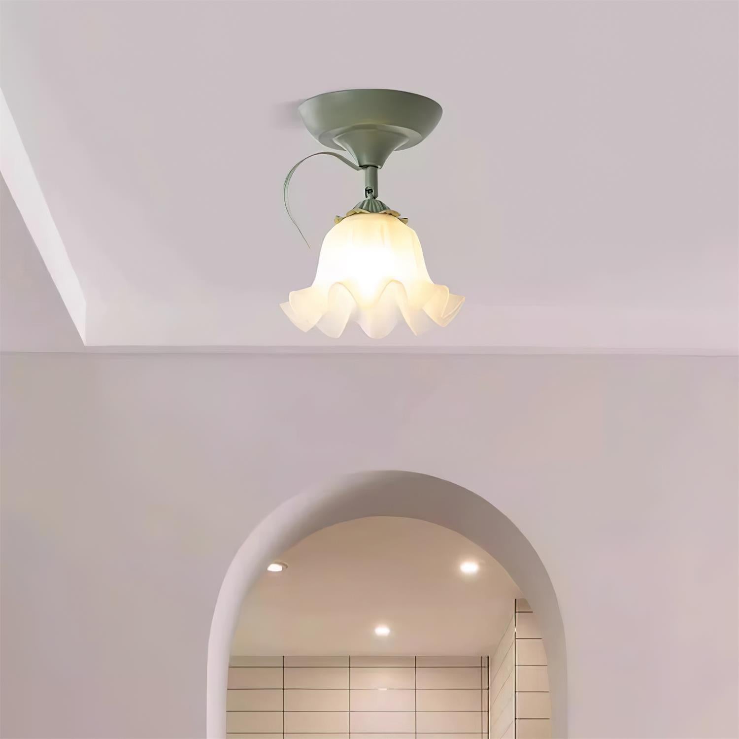 Amy Flowers Ceiling Light