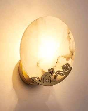 Ando Alabaster Wall Lamp 7.8″- 3.9″ - Docos
