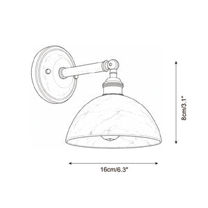 Anthemion Alabaster Wall Sconce