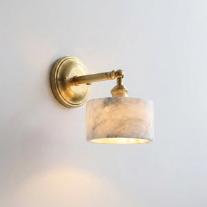 Anthemion Alabaster Wall Sconce