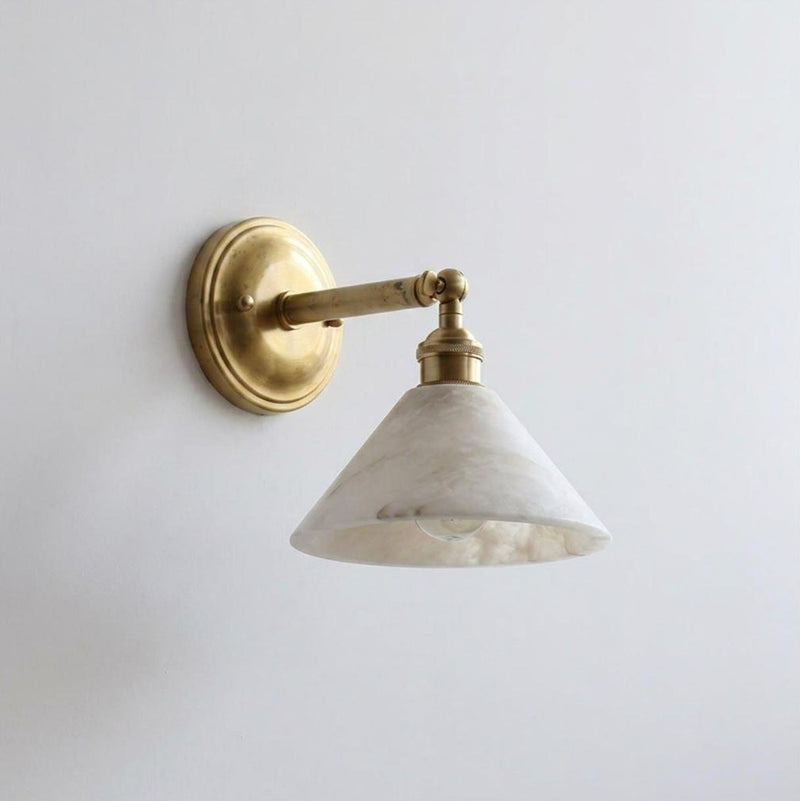 Anthemion Alabaster Wall Sconce – detail 14