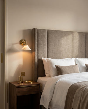 Anthemion Alabaster Wall Sconce
