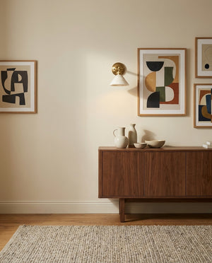 Anthemion Alabaster Wall Sconce
