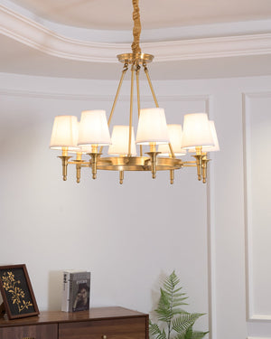 Antique Brass Chandelier