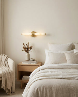 Anvers Picture Alabaster Wall Sconce