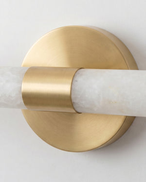 Anvers Picture Alabaster Wall Sconce