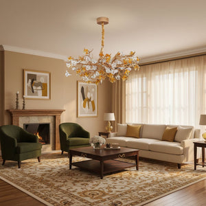 Aosta Brass Branch Chandelier
