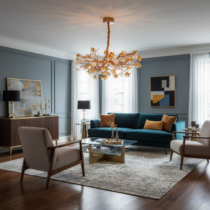 Aosta Brass Branch Chandelier