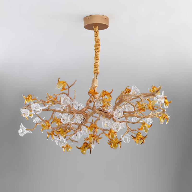 Aosta Brass Branch Chandelier – detail 24