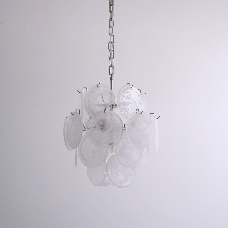 Aqua White Glass Chandelier – detail 21