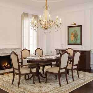 Arcadia Gold Chandelier