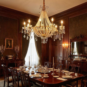 Arcadia Gold Chandelier