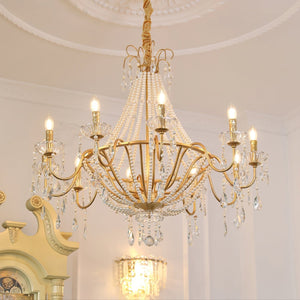 Arcadia Gold Chandelier
