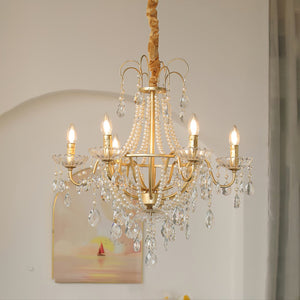 Arcadia Gold Chandelier