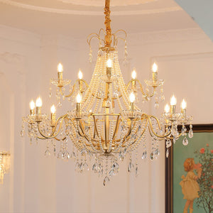Arcadia Gold Chandelier