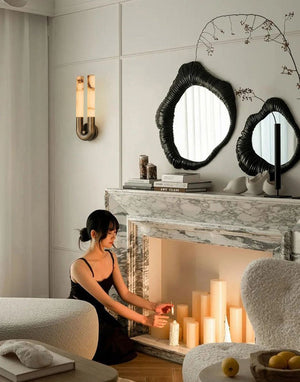 Arch Alabaster Sconce