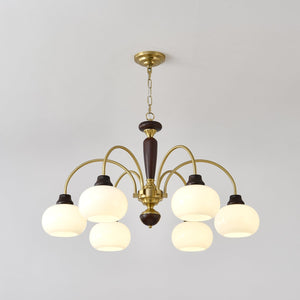 Arched Globe Chandelier