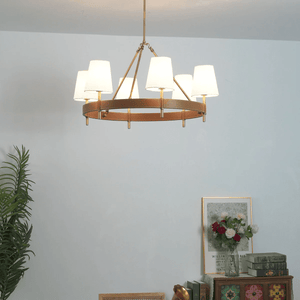 Arianna Leather Chandelier