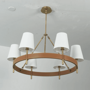 Arianna Leather Chandelier