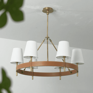 Arianna Leather Chandelier