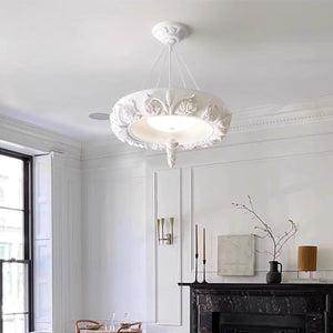 Artistic Carved Chandelier