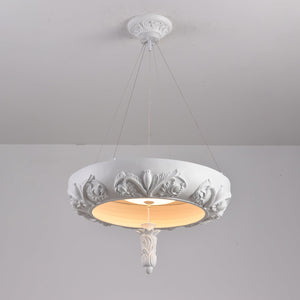 Artistic Carved Chandelier