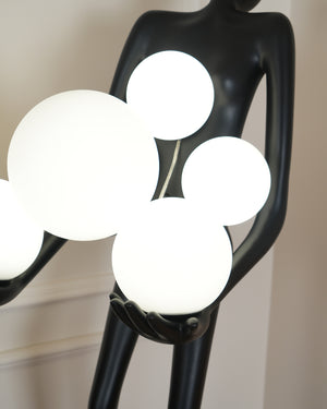 Artistic Figure Floor Lamp