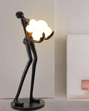 Artistic Figure Floor Lamp