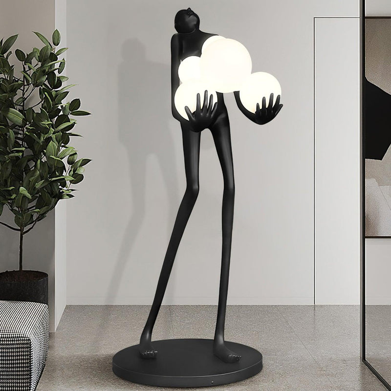 Artistic Figure Floor Lamp – detail 2