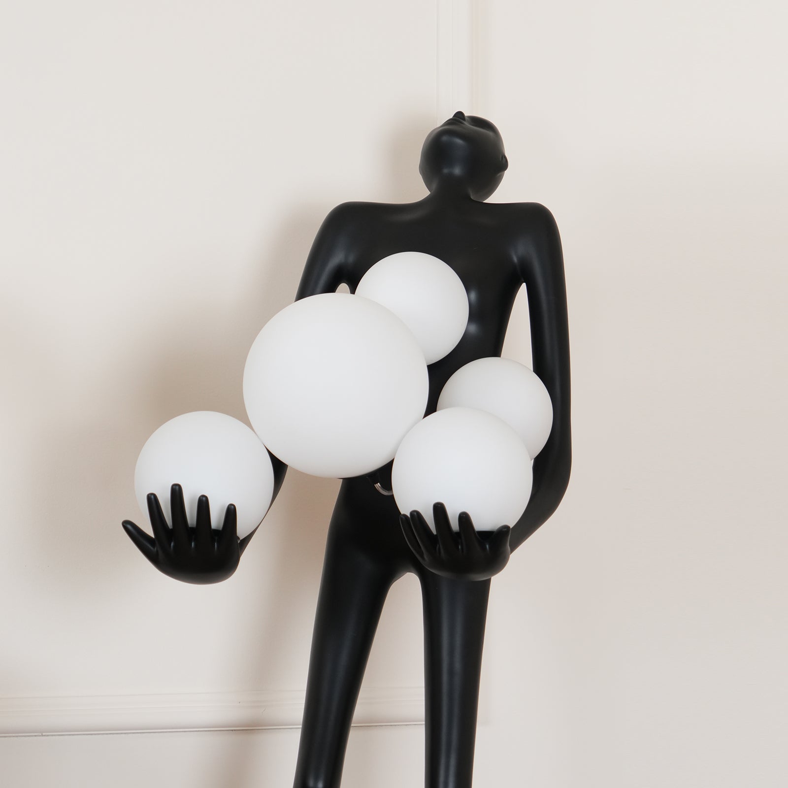 Artistic Figure Floor Lamp