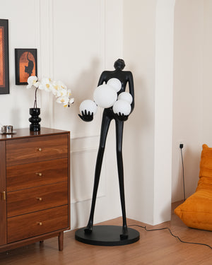 Artistic Figure Floor Lamp