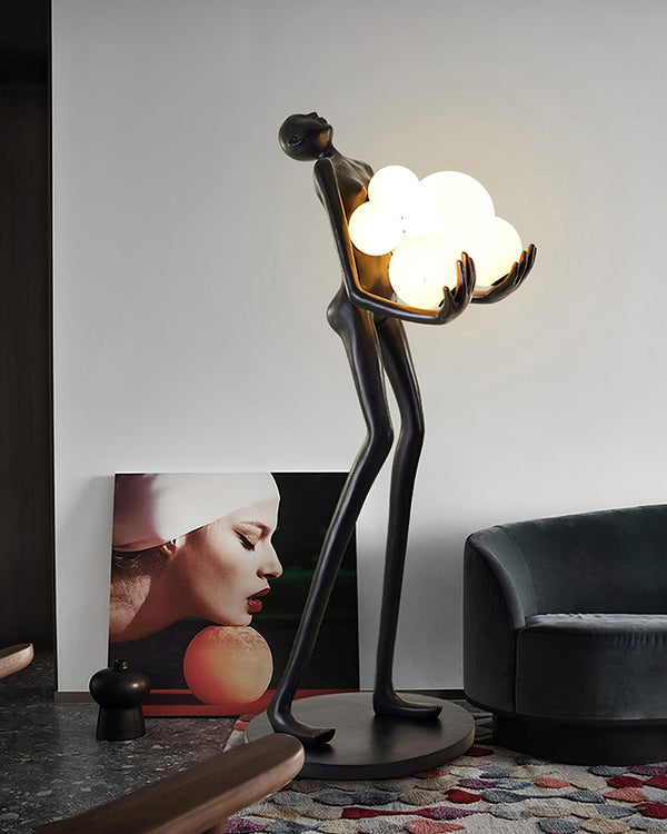 Artistic Figure Floor Lamp Docos