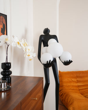 Artistic Figure Floor Lamp