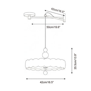 Arwina Swing Arm Pendant Lamp