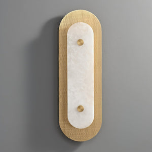Asher Horizon Alabaster Wall Lamp