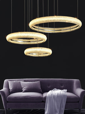 Asscher Ring Chandelier