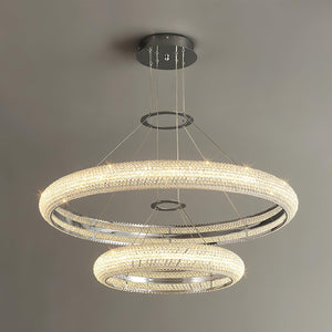 Asscher Ring Chandelier