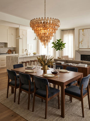 Asti Glass Chandelier