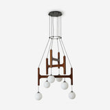 Astra Wood Chandelier
