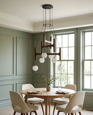 Astra Wood Chandelier