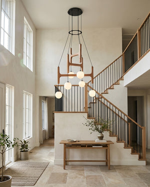 Astra Wood Chandelier