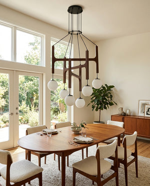Astra Wood Chandelier