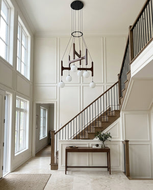 Astra Wood Chandelier