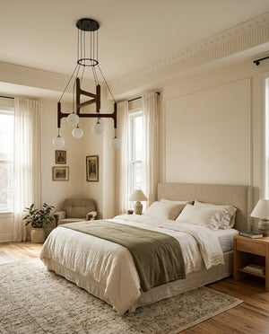 Astra Wood Chandelier