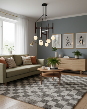 Araña de madera Astra